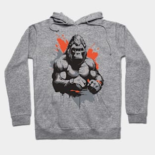 gorilla fighter Hoodie